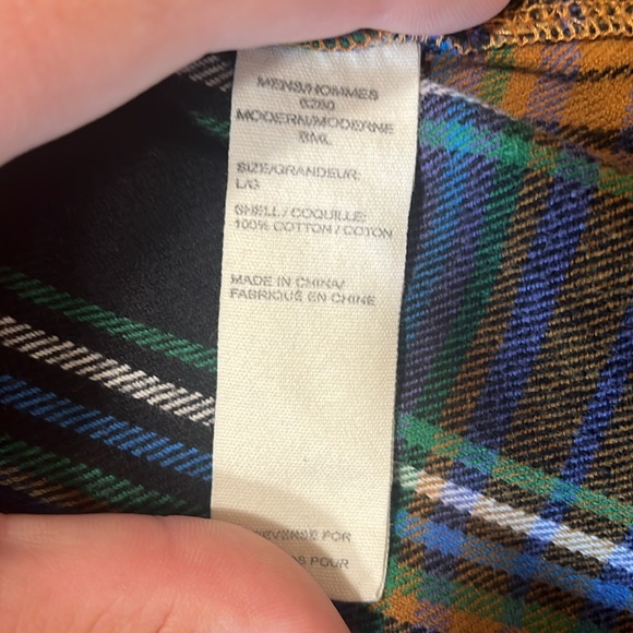 Men’s Large Woolrich flannel - Picture 8 of 8